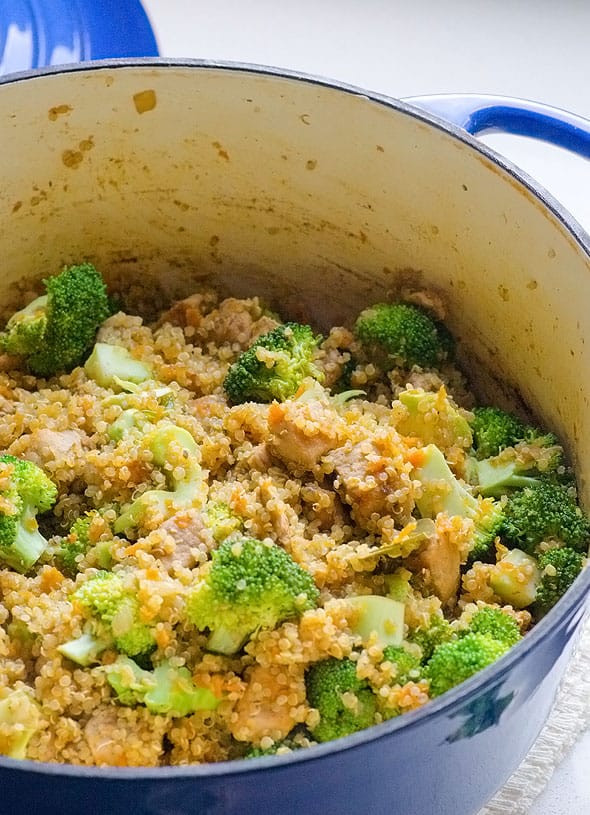 Quinoa Dinner Recipes
 e Pot Quinoa Chicken and Broccoli iFOODreal Healthy