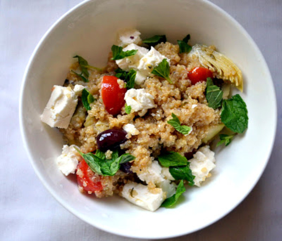 Quinoa For Passover
 Greek Infused Quinoa Salad for Passover The Little