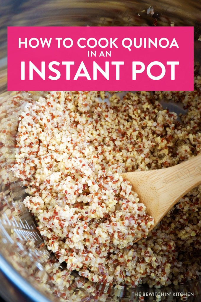 Quinoa In Instant Pot
 How To Cook Quinoa In an Instant Pot