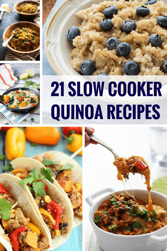 Quinoa Slow Cooker Recipes
 21 Satisfying Slow Cooker Quinoa Recipes Simply Quinoa