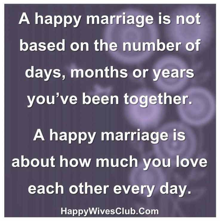 Quote About Happy Marriage
 Happily Married Quotes QuotesGram