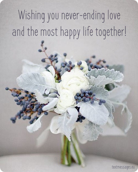 Quote About Happy Marriage
 Short Wedding Wishes Quotes & Messages With