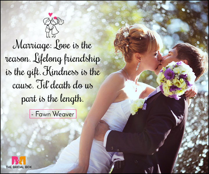 Quote About Love And Marriage
 35 Love Marriage Quotes To Make Your D Day Special