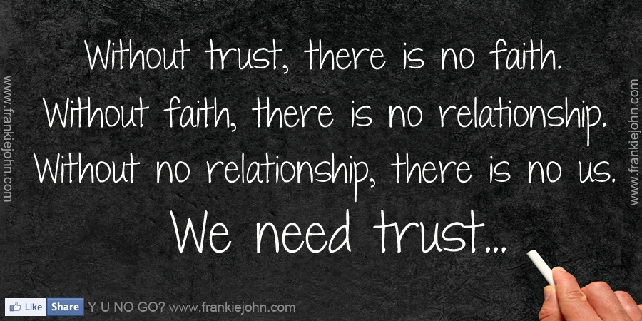 Quote About Trust In A Relationship
 No Trust In Relationship Quotes QuotesGram