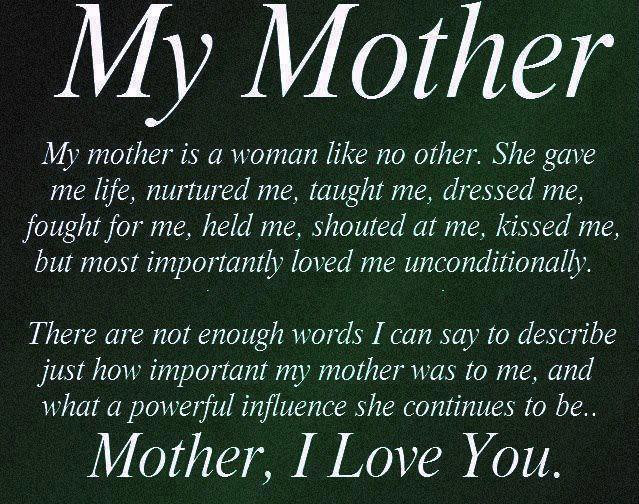 Quote For Son From Mother
 life inspiration quotes Loving Mother s Day Inspirational