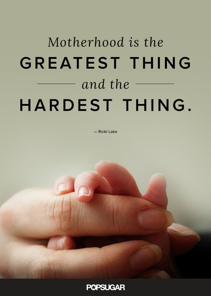 Quote Mother
 Beautiful Motherhood Quotes For Mothers Day