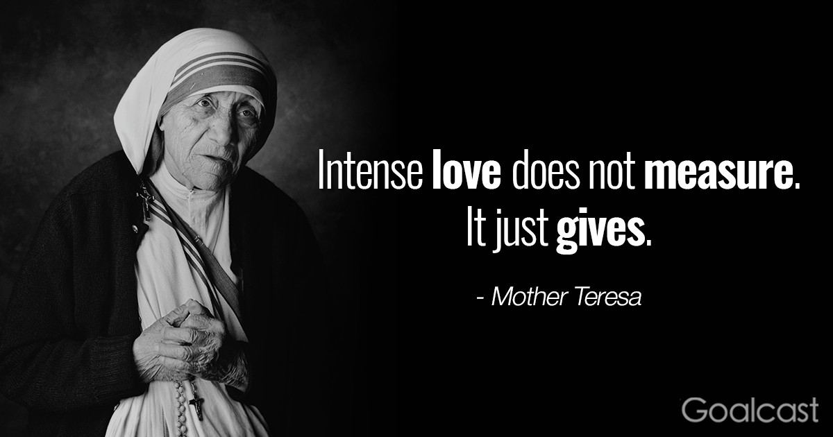 Quote Of Mother Teresa
 Top 20 Most Inspiring Mother Teresa Quotes