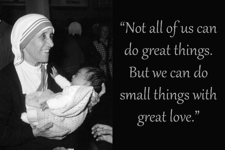 Quote Of Mother Teresa
 Mother Teresa s 109th Birth Anniversary 10 Quotes That