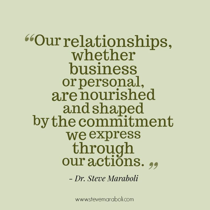 Quotes About Business Relationships
 "Our relationships whether business or personal are