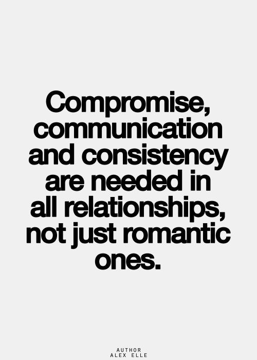 Quotes About Communication In Relationships
 promise munication and consistency are needed in