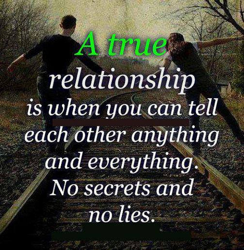 Quotes About Lies In Relationships
 "QUOTES BOUQUET A True Relationship Is When You Have No
