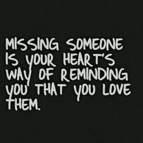 Quotes About Missing Someone You Loved
 March 2014 – Love Marriage Still No Baby Carriage