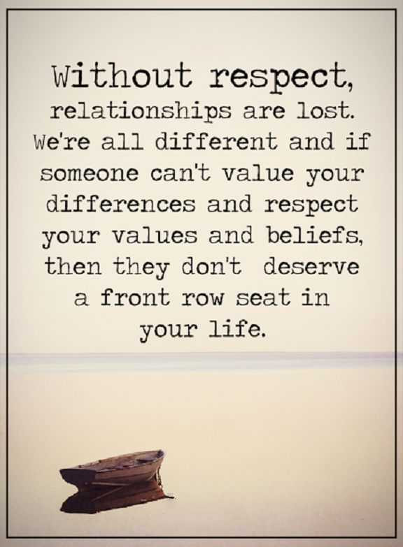 Quotes About Respect In Relationships
 Relationship Quotes Life thoughts Without Respect