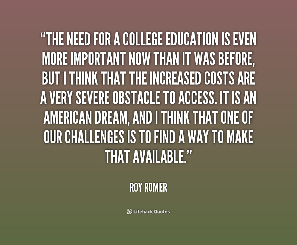Quotes Of Education
 Inspirational Quotes About College Education QuotesGram