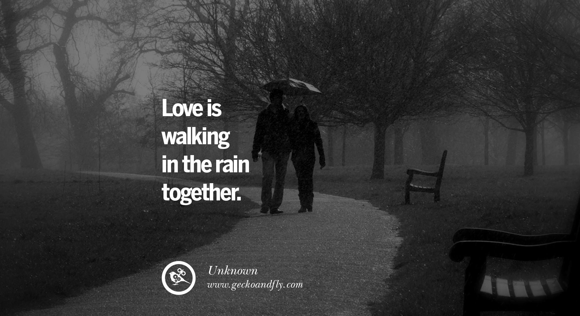 Rainy Day Love Quotes
 58 Romantic Valentine Day Messages And Quotes Loving