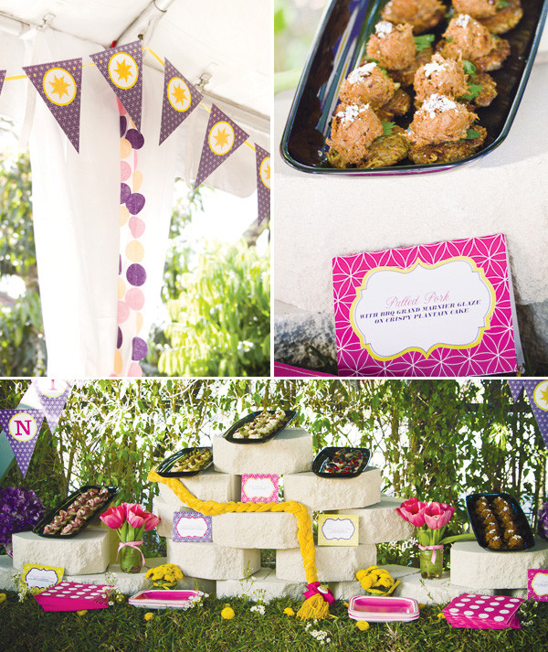 Rapunzel Party Food Ideas
 "Tangled in Fun" Princess Birthday Party Hostess with