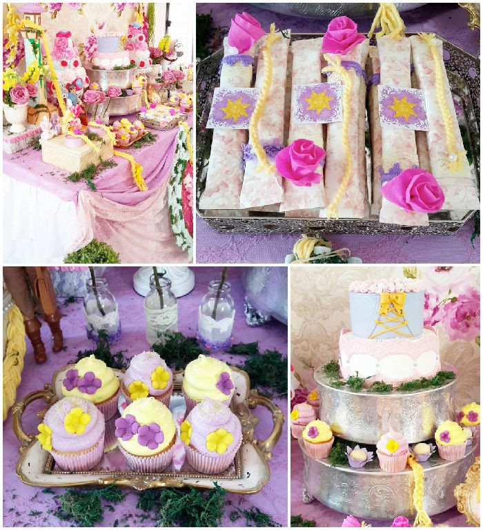 Rapunzel Party Food Ideas
 Kara s Party Ideas Rapunzel Tangled Themed Birthday