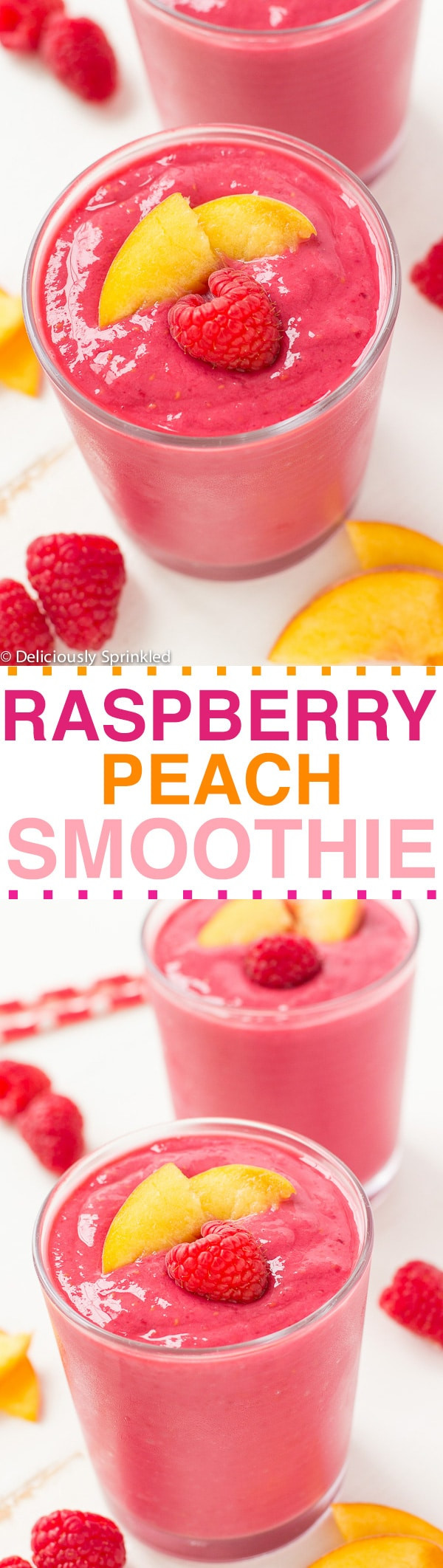 Raspberry Smoothie Recipes
 Raspberry Peach Smoothie
