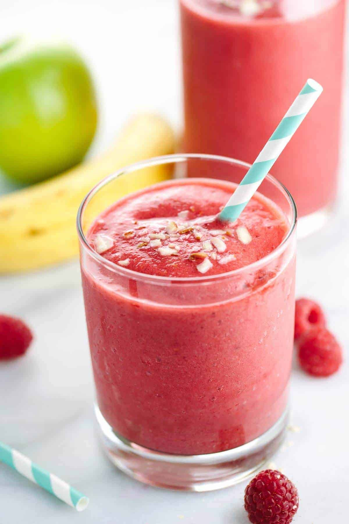 Raspberry Smoothie Recipes
 Raspberry Apple Smoothie Recipe for Digestive Health