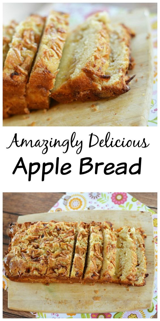 Recipe For Apple Bread
 Homemade Apple Bread Amazingly Delicious