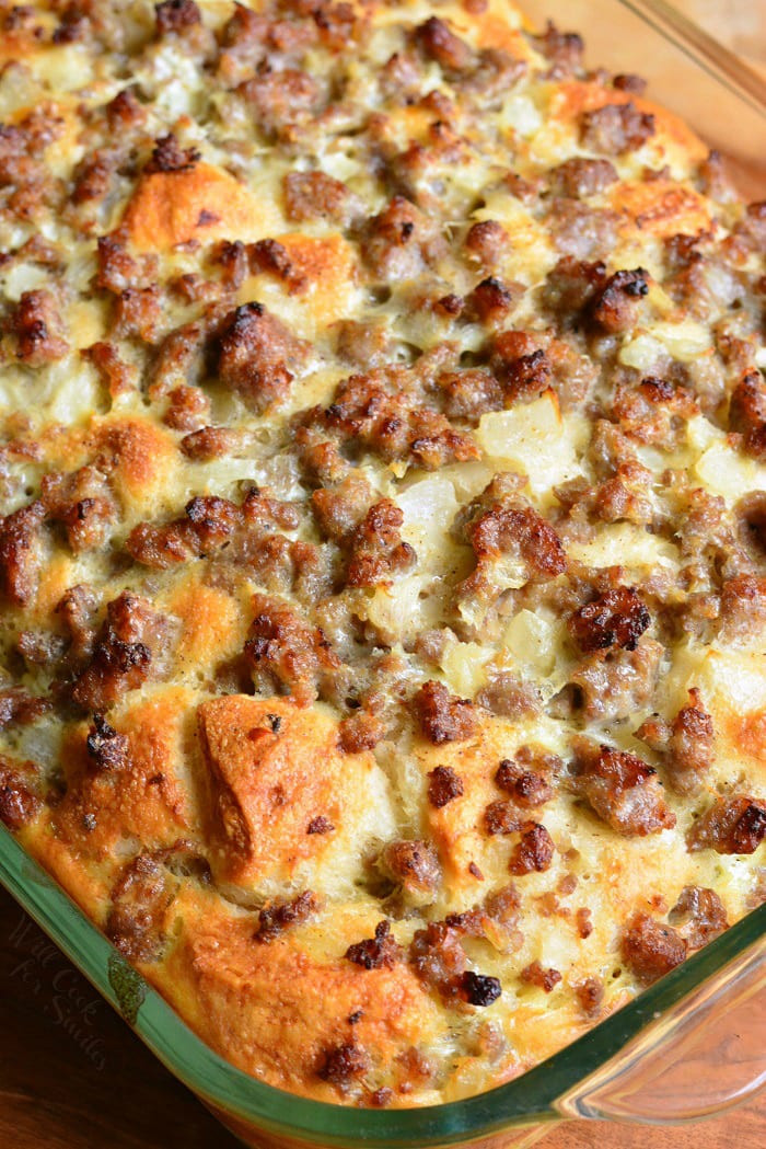 Recipe For Breakfast Casserole With Sausage
 Sausage Breakfast Casserole Will Cook For Smiles