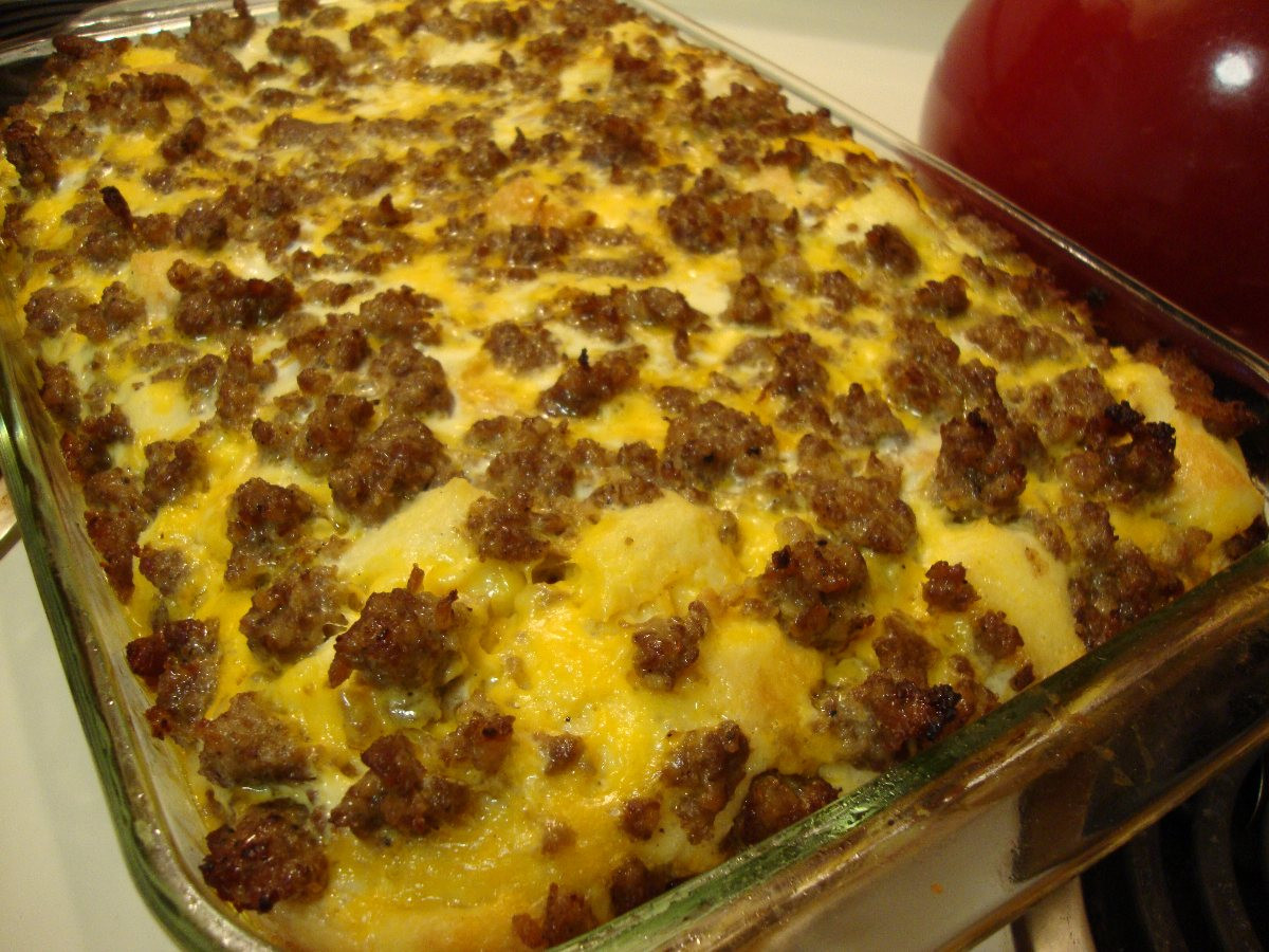 Recipe For Breakfast Casserole With Sausage
 George s Breakfast Sausage Casserole