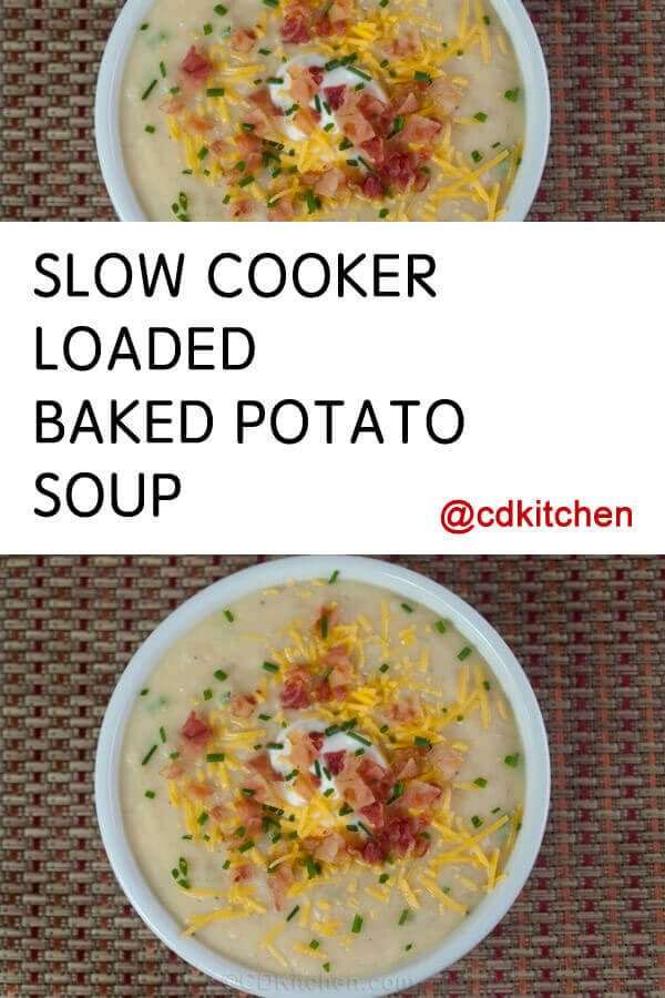 Recipe For Loaded Baked Potato Soup
 Crock Pot Loaded Baked Potato Soup Recipe