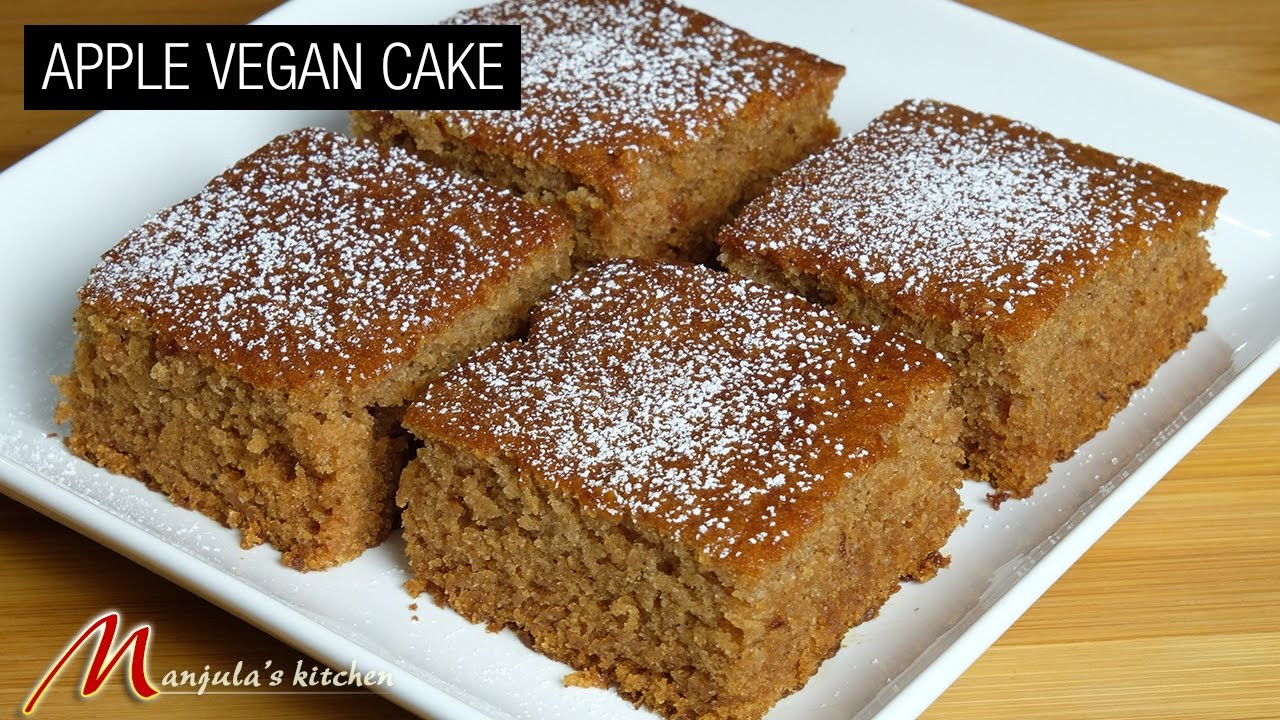 Recipe For Vegetarian Cake
 Apple Vegan Cake Recipe by Manjula