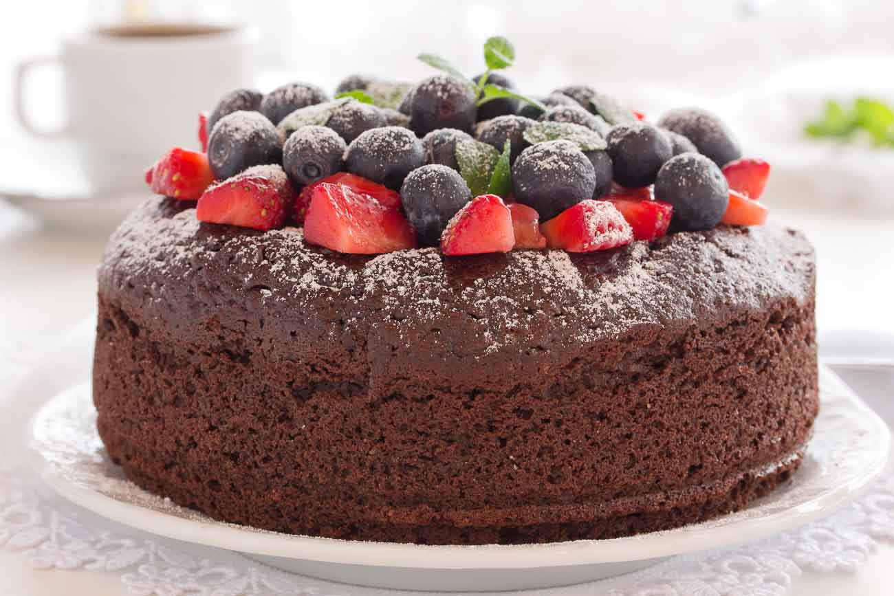 Recipe For Vegetarian Cake
 Eggless Easy Chocolate Cake Recipe Vegan Option by