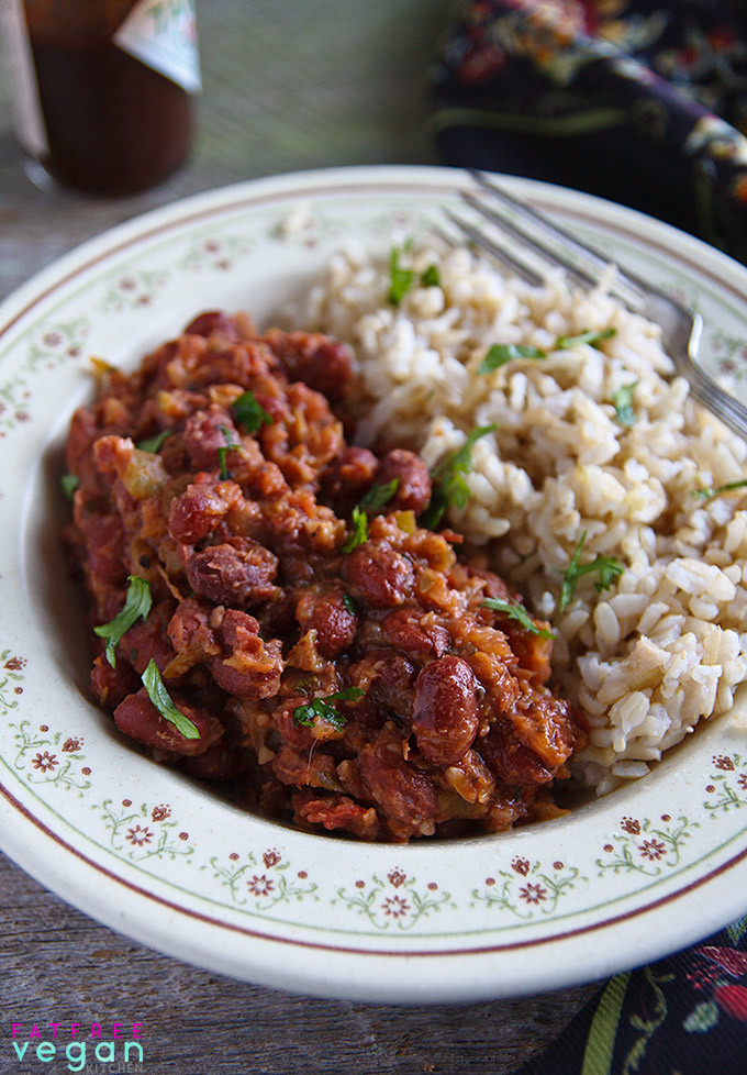 Red Beans And Rice Recipe Vegan
 Easy Red Beans and Rice