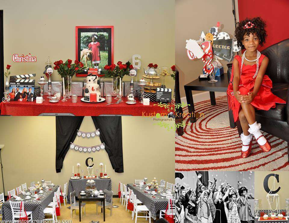 Red Carpet Party Ideas For Kids
 Annie Movie Theme Birthday "Red Carpet Annie Tea Party