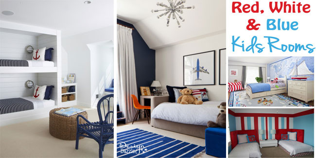 Red Kids Room
 Ideas For Red White and Blue Kids Rooms Design Dazzle