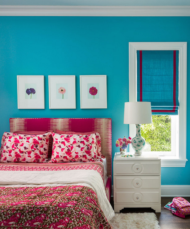 Red Kids Room
 Red and Blue Kids Room Transitional Girl s Room