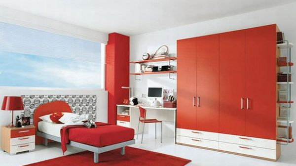 Red Kids Room
 23 Modern Children Bedroom Ideas for the Contemporary Home