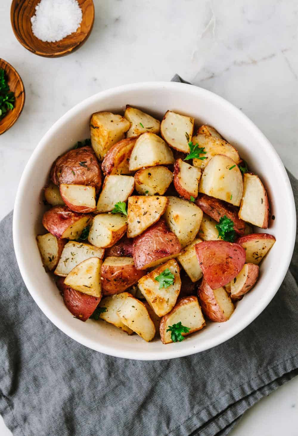 Red Roasted Potatoes
 EASY OVEN ROASTED RED POTATOES THE SIMPLE VEGANISTA