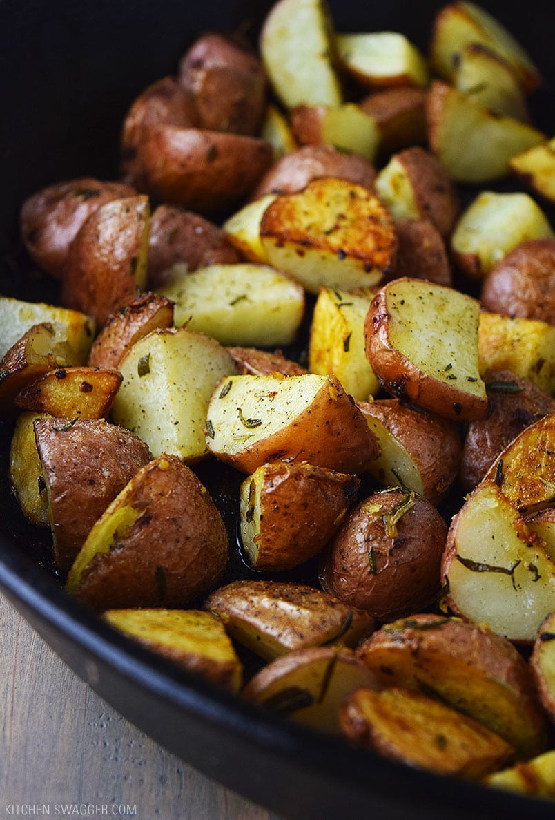 Red Roasted Potatoes
 Roasted Red Potatoes with Garlic and Rosemary Recipe