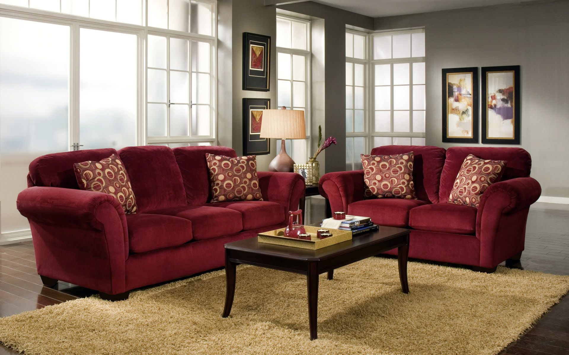 Red Sofa Living Room Ideas
 Pin by Layla Baso on Interior Design & Home Decor