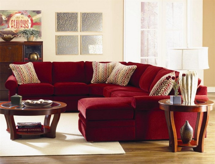 Red Sofa Living Room Ideas
 Velvet Obsession