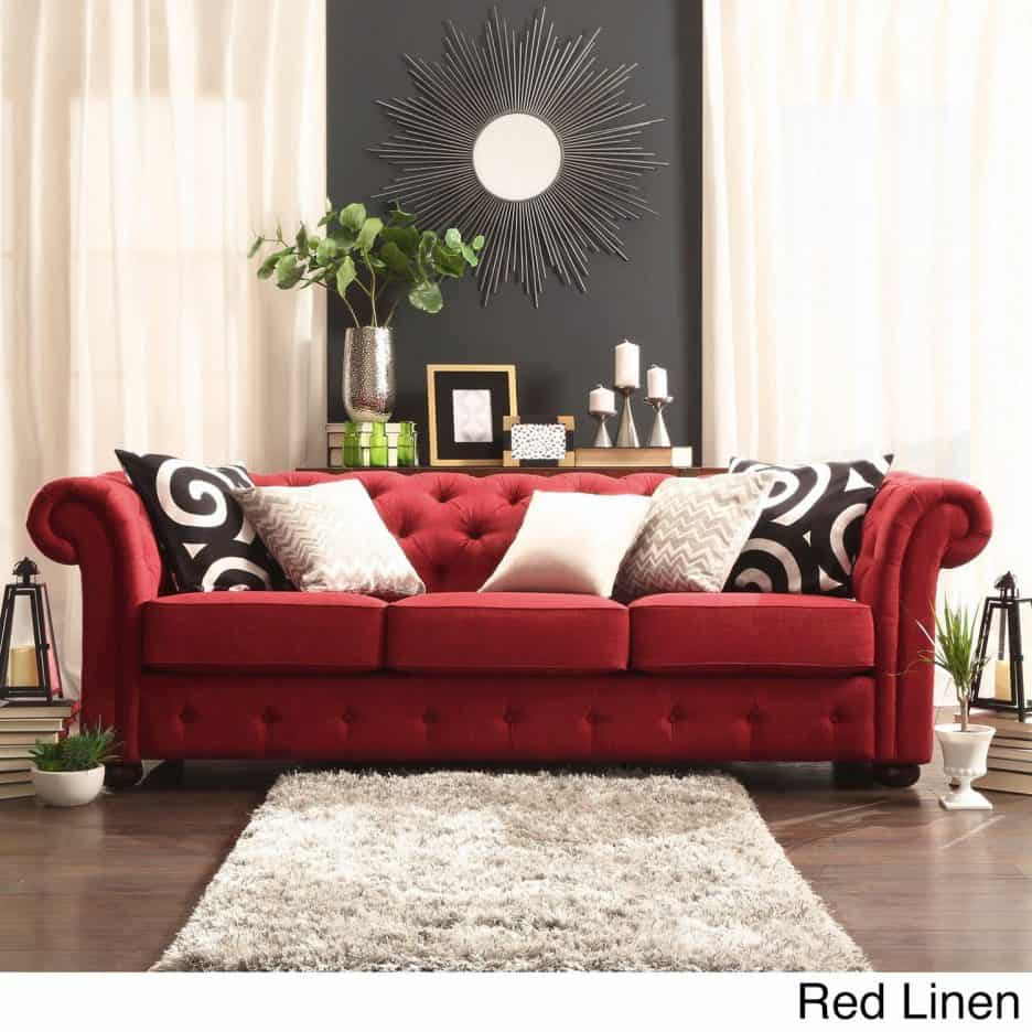 Red Sofa Living Room Ideas
 20 Super Modern Chester Sofas That Will Make Your Home