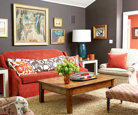 Red Sofa Living Room Ideas
 15 Red living room design ideas