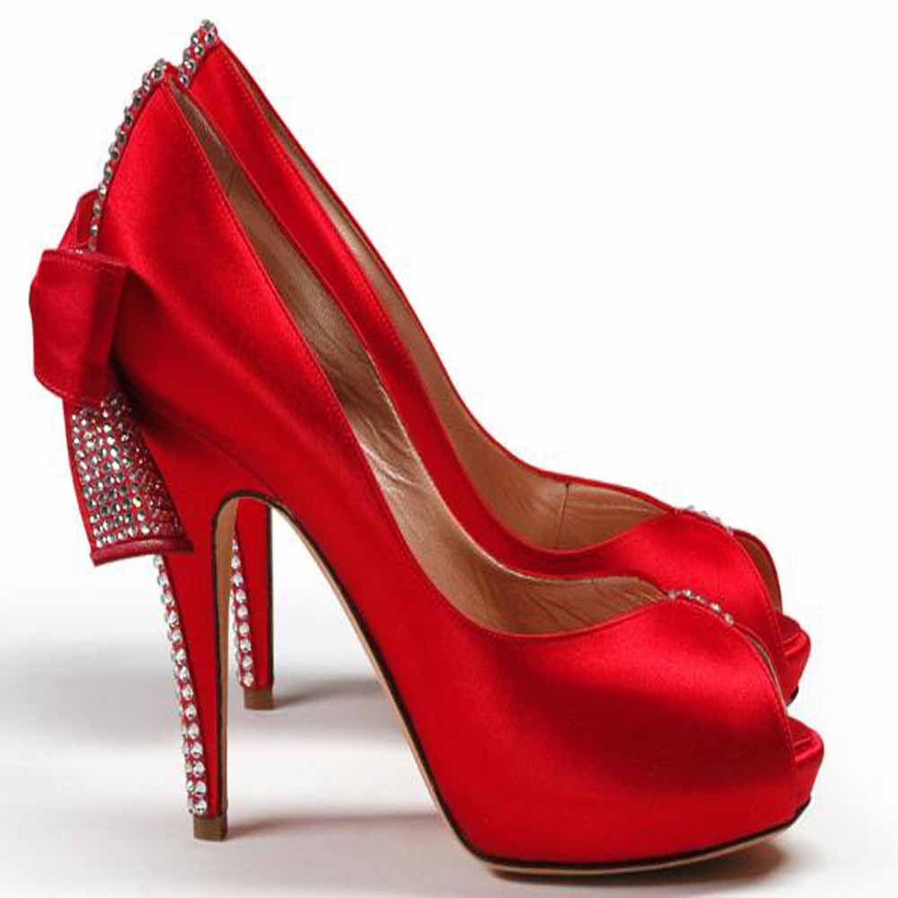 Red Wedding Shoes
 Wedding Function Shoes