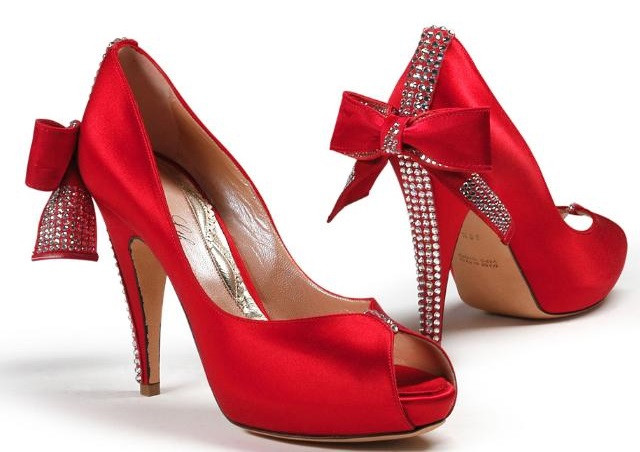 Red Wedding Shoes
 15 Trendy Collection of Wedding Shoes for Brides in 2019