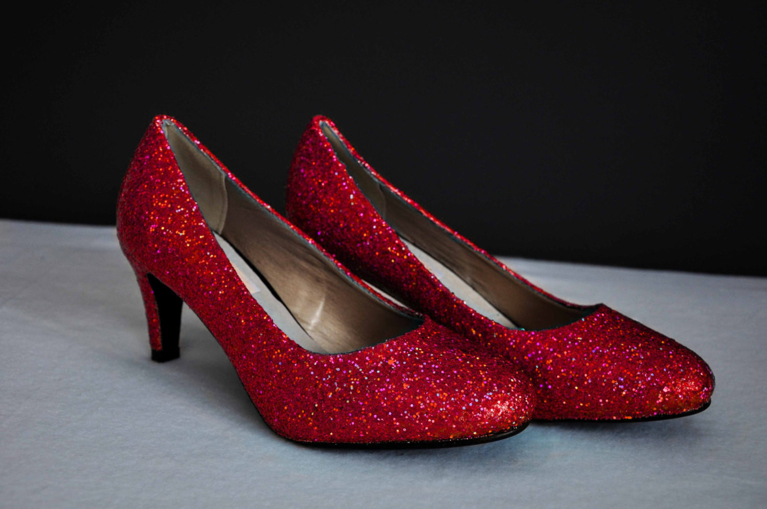 Red Wedding Shoes
 Red wedding shoes super sparkly red glitter shoes wedding