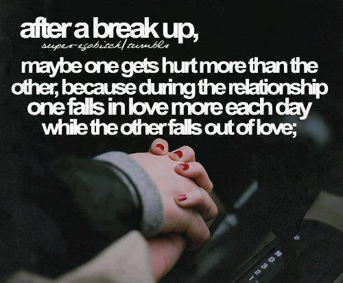 Relationship Break Up Quotes
 After Break Up Love and Sayings