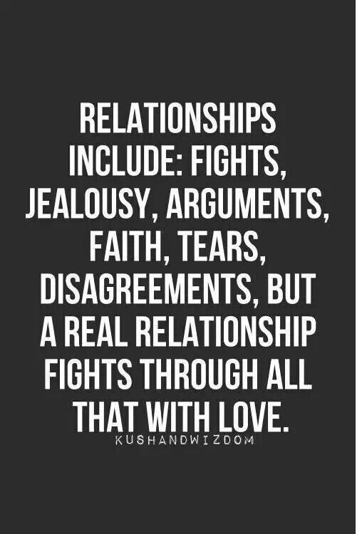 Relationship Fight Quotes
 I always hate the pictures that say if he makes you cry