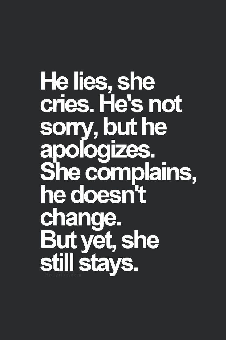 He doesn t love. She Cried.