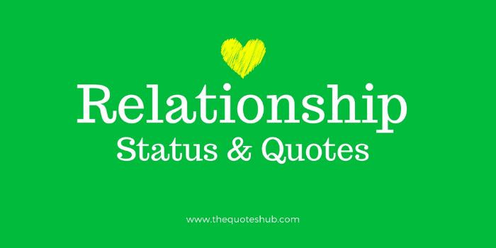Relationship Status Quotes
 100 Awesome Relationship Status for WhatsApp &