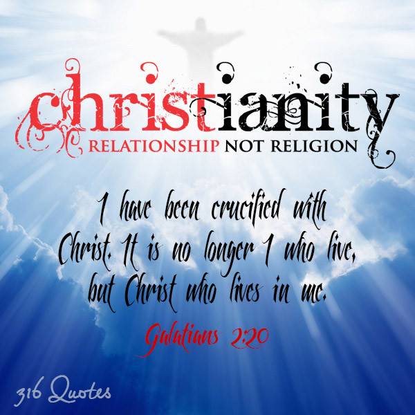 Religion Relationship Quotes
 Christianity Relationship Not Religion