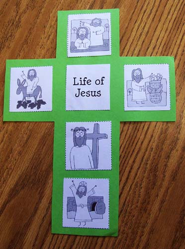Religious Easter Craft For Preschoolers
 Easter Life of Jesus Cross PreKinders