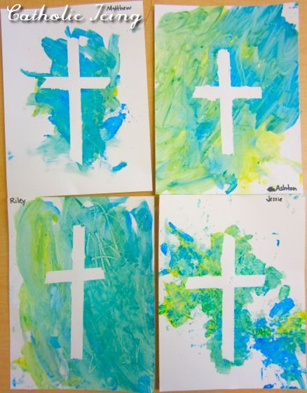 Religious Easter Craft For Preschoolers
 Cross Craft for Preschoolers easter